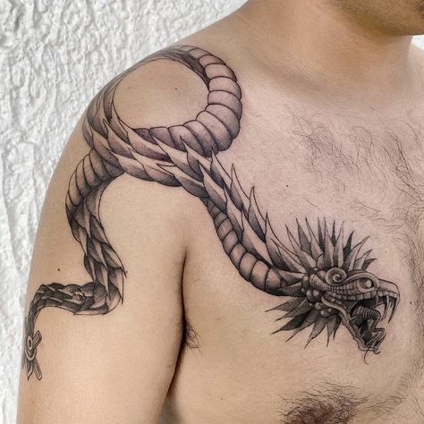 101 Amazing Quetzalcoatl Tattoo Designs To Inspire You In 2023 104 Outsons Quetzalcoatl Tattoo Design, Quetzalcoatl Tattoo, Tattoo Sites, Mayan Tattoos, Aztec Tattoos, Small Dragon Tattoos, Feathered Serpent, Aztec Tattoo Designs, Tattoo Meanings