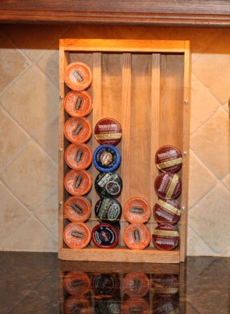 Kcup Storage, Cup Organization, K Cup Storage, Cup Dispenser, K Cup Holders, Coffee Pod Storage, Storage Buildings, Coffee Holder, Cup Storage