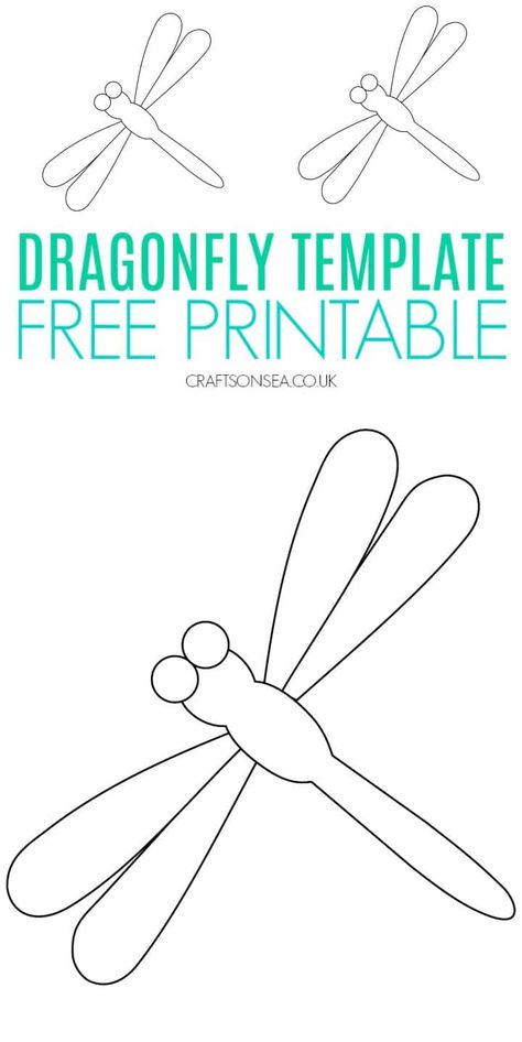 dragonfly template free printable pdf for kids crafts painting #kidscrafts #kidsactivities Dragonfly Applique Template, Sewing Appliques Patterns Free Printable, Applique Templates Printable Free Animals, Quilt Templates Printable Free, Bee Patterns Printable, Applique Templates Printable Free, Applique Patterns Free Printable, Dragonfly Template, Bee Template