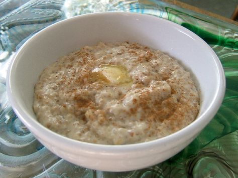 Scottish Food Recipes, Scottish Oatmeal, Irish Oatmeal, Steel Cut Oats Recipe, Creamy Risotto, Scottish Food, Scottish Recipes, No Egg Pancakes, Oatmeal Recipe