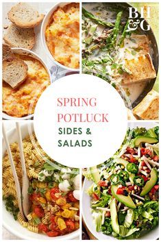 Spring Potluck, Potluck Sides, Potluck Themes, Healthy Potluck, Spring Side Dishes, Party Side Dishes, Potluck Salad, Spring Lunch, Potluck Side Dishes