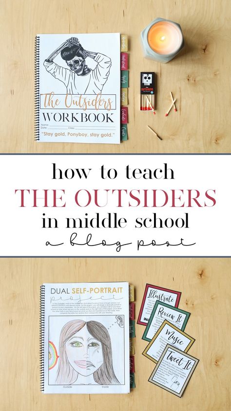 S E Hinton, Se Hinton, Op Art Lessons, Middle School Literacy, 8th Grade Ela, English Language Arts High School, Middle School Reading, We're Moving, Middle School English