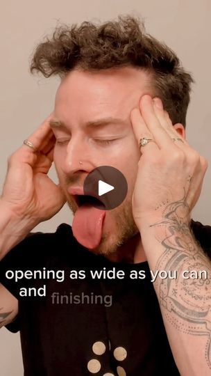 52K views · 1.3K reactions | This pin and stretch release aligns the TMJ, releases the masseter and temporalis muscles, it’s amazing for relieving stress and tension in the head that can be felt throughout the whole body!

Try 3 - 5 rounds of this release, using firm pressure and long glides. This treats all of the head sense organs and relieves headaches and any heady symptoms, sense organs like the ears, eye, nose, and of course your jaw!!

The masseter muscle is pound for pound the strongest muscle in the body, it accumulates so much tension from eating, talking, clenching and stress.. release it and you will feel a big difference

#selfcare #selflove #massage #TMJ #headache | Kyle Holistic Health | Kyle Holistic Health · Original audio Tmj Massage, Masseter Muscle, Tmj Headache, Sense Organs, Forward Head Posture Exercises, Restorative Yoga Poses, Forward Head Posture, Neck Exercises, How To Relieve Headaches