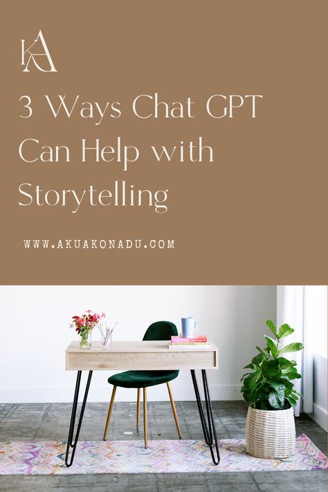 Artificial Intelligence is changing the game when it comes to content creation. In this blog post, I share 3 ways you can use Chat GPT to improve your storytelling strategy and use it to create storytelling marketing ideas. By using storytelling, it will help strengthen your social media strategy marketing plan so you can create content that is original and engaging! Social Media Strategy Marketing Plan, Storytelling Content, Storytelling Tips, Storytelling Ideas, Storytelling Marketing, Business Storytelling, Speaking Tips, Tips For Entrepreneurs, Multiple Income