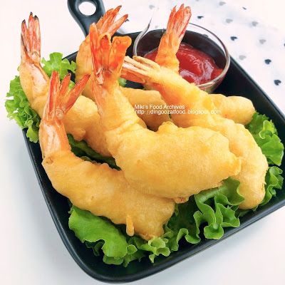 Fried Fish Fillet Recipe, Deep Fried Prawns, Battered Shrimp, Beer Battered Shrimp, Prawn Fritters, Udang Goreng, Fried Prawns, Fried Shrimp Recipes, Fish Fillet Recipe