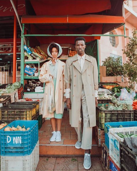 Tastemakers Africa on Instagram: “• a morning in marrakech •  Shoot with @abousarrmodel and @salimaelmahraoui in Marrakech, Morocco.  ____  We lost some greats this week…” Farmers Market Fashion, Marrakech Morocco, Good Poses, Black Love, Love Birds, Marrakech, Farmers Market, Art Direction, Editorial Fashion