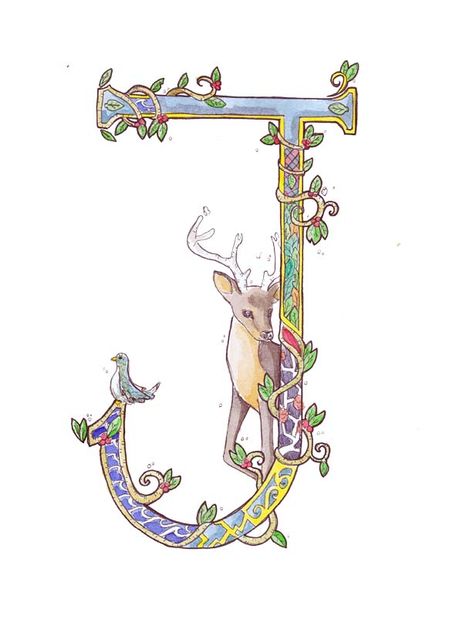 The Letter J, Decoupage Art, Creative Lettering, Calligraphy Alphabet, Doodle Lettering, Alphabet Art, Illuminated Letters, Calligraphy Letters, Letter J