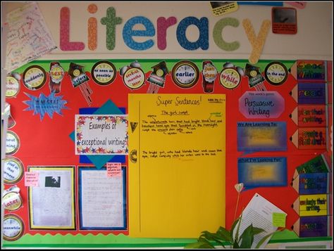 Classroom Displays Ks2, Literacy Working Wall, Working Wall Display, Year 4 Classroom, Primary Classroom Displays, Ks1 Classroom, Ks2 Classroom, Classroom Display Boards, Literacy Display