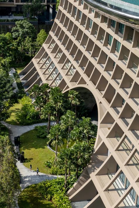 Hotel In Thailand, Thermal Hotel, Hotel Landscape, Hotel Facade, Hotel Floor Plan, Kempinski Hotel, Hotel Exterior, Hotel Entrance, Hotel Plan