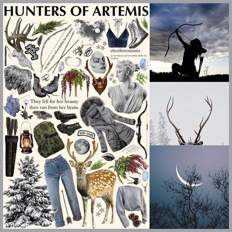 Artemis Outfit Aesthetic, Camp Halfblood Outfits, Hunter Of Artemis Outfit, Camp Halfblood Aesthetic, Artemis Core, Artemis Outfit, Pj Aesthetic, Demigod Outfits, Hunters Of Artemis