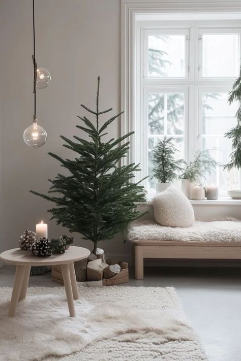 "Add Nordic charm to your holiday celebrations with Scandinavian Christmas Decor! ❄️🎄 A perfect blend of simplicity, warmth, and natural beauty for a cozy Christmas. 🌟✨ #ChristmasDecor #ScandinavianStyle #HolidayInspiration" Nordic Christmas Scandinavian Style, Nordic Style Christmas, Christmas Scandinavian Style, Scandinavian Christmas Decor, Christmas Scandinavian, Scandinavian Christmas Decorations, Nordic Christmas, Holiday Inspiration, Scandinavian Home