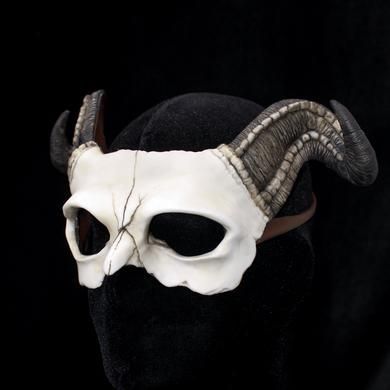 Skull Mask Aesthetic, Animal Skull Mask, Horned Demon, Mascara Oni, Skull Masks, Aesthetic Mask, Blank Mask, Balaclava Mask, Skeleton Mask