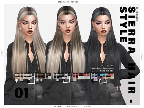 Sims 4 Leahlillith Hair, The Sims Resource Black Hair, Sims 4 Leah Lillith Hair, Sims 4 Cc Hair Leahlillith, The Sims 4 Cc Hairstyles Female, Sims 4 Cc Leah Lillith Hair, Sims 4 Cc Leah Lillith, Leah Lilith Hair Sims 4, Leah Lillith Sims 4 Hair