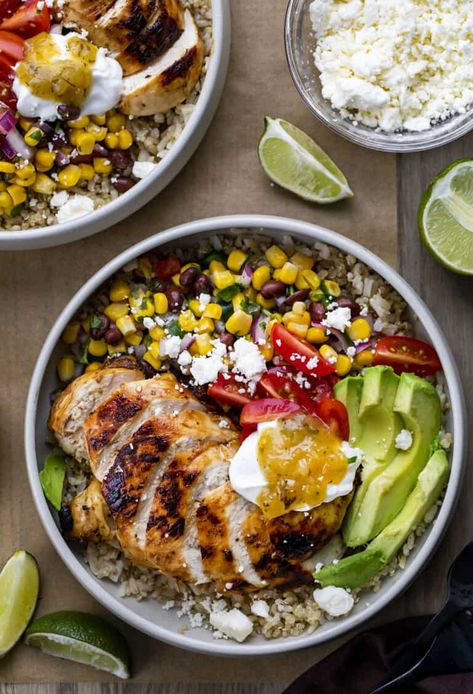 Baja Bowl, Avocado Corn Salsa, Black Bean And Corn Salsa, Chicken Black Bean, Corn Bean Salsa, Panera Copycat, Salsa Avocado, Black Bean Corn Salsa, Black Bean And Corn