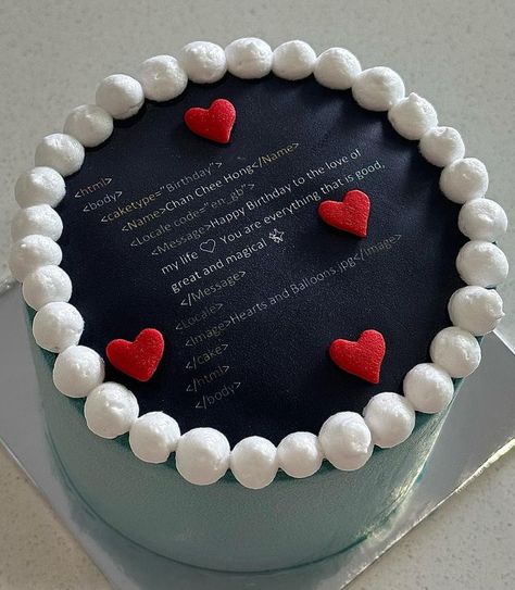 For my boyfriend’s 26th 🎂 Happy Birthday Cake For Boyfriend, Cake Design For Boyfriend, Cake Designs For Boyfriend, Birthday Cake For Boyfriend, Happy Birthday Babe, Cake For Boyfriend, Cake For Husband, Pinterest Cake, Birthday Gifts For Boyfriend Diy