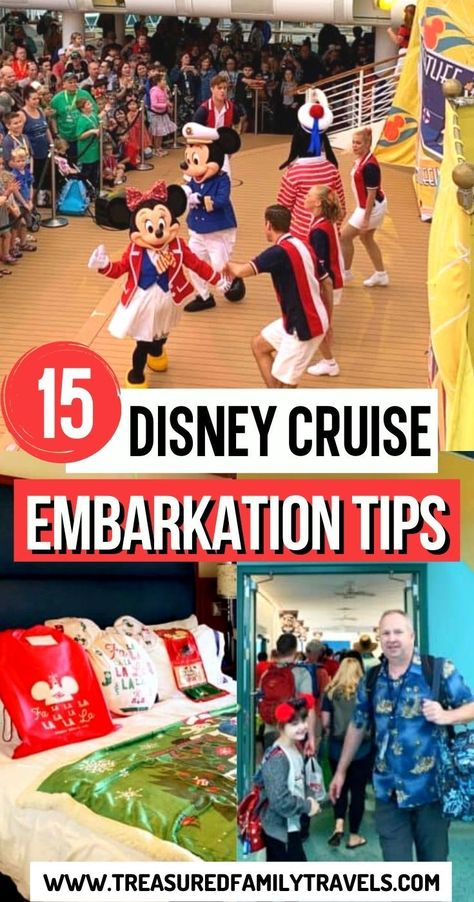 15 Disney Cruise Embarkation Tips Embarkation Day Outfit, Embarkation Day, Disney Cruise Packing List, Disney Magic Cruise, Disney Fantasy Cruise, Disney Dream Cruise, Disney Cruise Vacation, Cruise Kids, Disney Cruise Ships