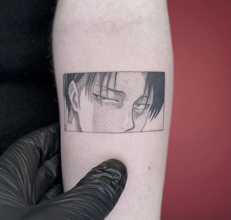 Levi Ackerman Tattoo Ideas, Levi Ackerman Tattoo, Titan Tattoo, Attack On Titan Tattoo, Cute Tattoo Ideas, Tattoos With Kids Names, Cute Tattoo, Aesthetic Tattoos, Aesthetic Tattoo