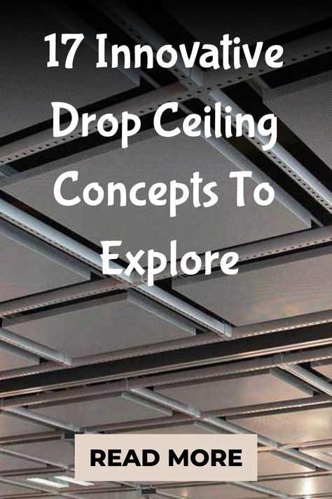 Discover 17 creative drop ceiling ideas to elevate your space! From sleek and modern designs to unique and eye-catching concepts, these innovative options will inspire your next home improvement project. Whether you're looking to add a touch of elegance or make a bold statement, there's a drop ceiling design here for every style and preference. Explore the possibilities and transform your room with these stunning concepts today! Bead Board Drop Ceiling, Lights In Drop Ceiling, Rugs On Ceiling, Drywall Drop Ceiling, Drop Ceiling Ideas Basement, Basement Ceiling Lighting Ideas, Drop Ceiling Tiles Makeover, Basement Drop Ceiling Ideas, Modern Drop Ceiling Ideas