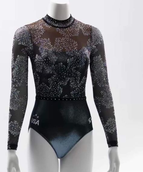 Gymnastics Practice Outfits, Artistic Gymnastics Outfits, Acro Costumes Unitards, Rythmic Gymnastic Costumes Black, Gk Elite Leotards, Gymnastics Suits, Usa National Team, Gymnastics Gym, Competition Leotard