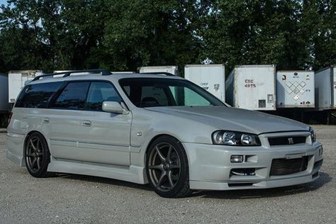 Nissan Stagea, Nissan Gtr R34, R34 Gtr, Wagon Cars, Sports Wagon, Nissan Skyline Gt, Nissan Gtr Skyline, Nissan Infiniti, Skyline Gt