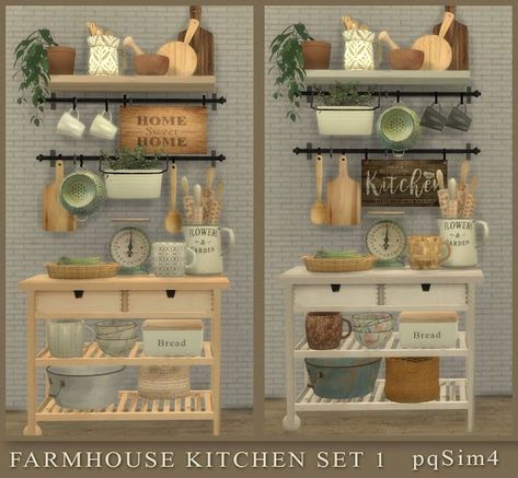 Custom Content for The Sims 4 Vanilla Kitchen Sims 4, Sims 4 Kitchen Shelves, Sims 4 Cc Kitchen Wallpaper, Sims 4 Dinner Room, Sims 4 Dream Home Decorator Cc, Sims 4 Cc Kitchen Counters And Cabinets, Sim4 Furniture, Sims 4 Kitchen Cabinets, Ts4cc Furniture