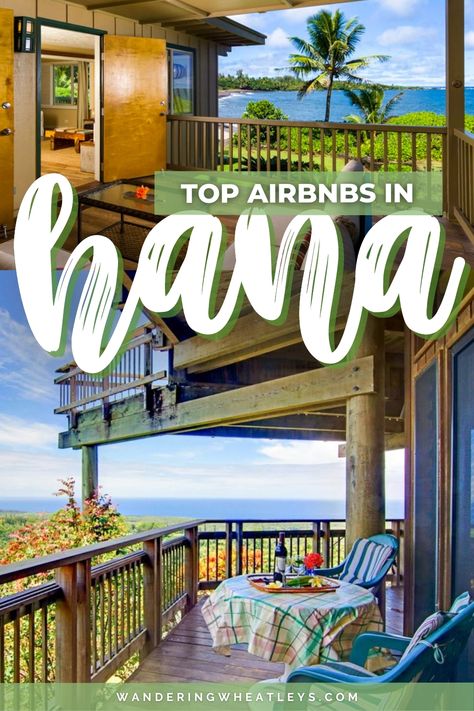 Are you looking for fabulous places to stay in Hana, Hawaii? Here are 12 Incredible Airbnbs in Hana+ the top things to do in Hana during your Hawaii vacation! I where to stay in Hana I accommodation in Hana I Hana accommodation I Airbnbs in Hawaii I accommodation in Hawaii I where to stay in Hawaii I Hawaii Airbnbs I places to stay in Hawaii I places to go in Hana I where to go in Hana I Hawaii vacation rentals I things to do in Hawaii I Hana vacation rentals I #Hawaii #Hana Hana Maui Hawaii, Hana Hawaii, Usa Trips, United States Road Trip, Things To Do In Hawaii, Hana Maui, Maui Resorts, Hawaii Travel Guide, Popular Places