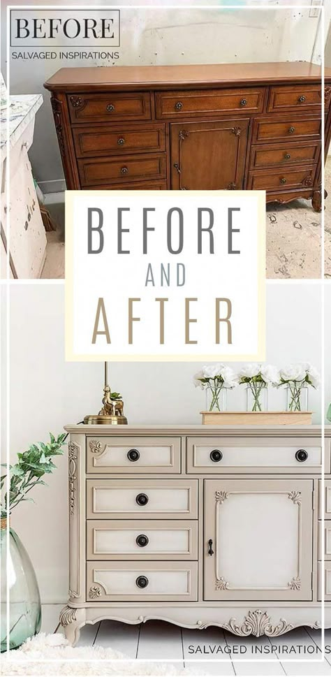 Paint On Furniture, Diy Furniture Renovation, Furniture Renovation, Chalk Paint Furniture, Refurbished Furniture, Furniture Restoration, Furniture Makeover Diy, Paint Furniture, Flipping Furniture