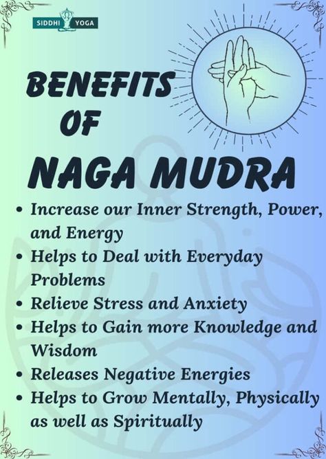 Naga Mudra: Meaning, Benefits, and How to Do | Siddhi Yoga What Is Mudra, How To Use Mudras, Mudra For Sleep, Mudras Meanings Hands, Matangi Mudra, Naga Mudra, Agni Mudra, Protection Mudra, Mudras Meanings