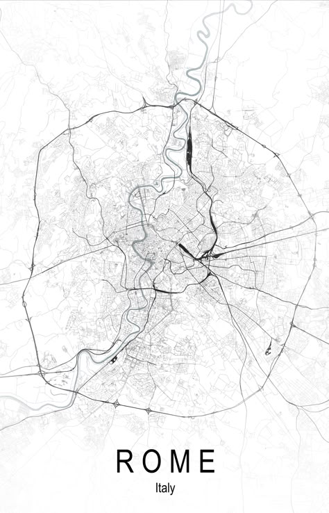 Rome City Map, Cartography Art, Thesis Presentation, City Map Design, Rome Map, Maps Aesthetic, Photo Album Ideas, City Maps Design, Architecture Design Presentation