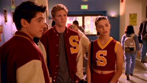 Rj and Friends High School Jocks, Vampire High School, Sunnydale High School, High School Survival, Varsity Letter, Buffy The Vampire, Buffy The Vampire Slayer, Vampire Slayer, The Vampire