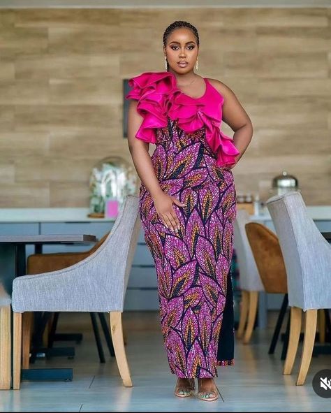 Gorgeous Ankara Styles for Wedding Guests: Explore the Best African Clothing Collection Traditional Wedding Guest Outfit, Ankara Pencil Dress, African Print Gowns, African Maxi Dress Ankara, Maxi Dress Ankara, African Maxi Dress, African Gowns, African Fashion Style, Kente Fashion