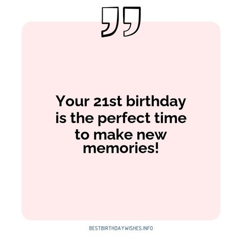 Birthdays are a time to celebrate all that we have accomplished and look forward to what the future has in store. Your 21st birthday is a special mile... | # #BirthdayWishes Check more at https://www.ehindijokes.com/21st-birthday-wishes-inspiring-quotes/ 21st Birthday Wishes, Time To Celebrate, 21st Birthday, Milestones, Birthday Wishes, Inspirational Quotes, Birthday, Celebrities, Quotes