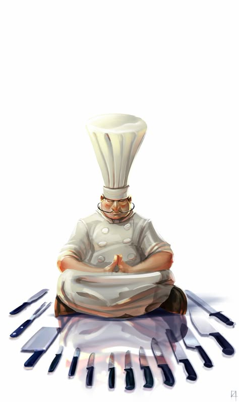 ArtStation - Master Chef, Damian Buzugbe Character Design Challenge, Design Challenge, The Chef, A Chef, Www Pinterest Com, Chef, Character Design, Design, Art