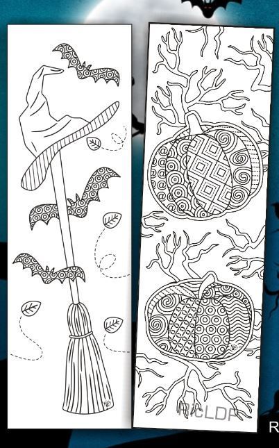 Free Halloween Coloring Bookmarks #Halloween #BookmarksColoring #Coloring Halloween Bookmarks Free Printable, Free Printable Book Marks, Easy Bookmark Ideas, Bookmarks Halloween, Doors Decoration, Coloring Bookmarks Free, Halloween Bookmarks, Woodburning Ideas, Free Printable Bookmarks