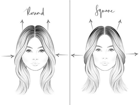 How to enhance your face shape using your hair Hair For Triangle Face Shape, Hair Styles For Circle Face Shape, Hair For Upside Down Triangle Face Shape, Hairstyle Heart Shaped Face, Square Face Hairstyles Medium, Square Face Hair, Hair Styles For Diamond Shape Face Women, Best Hair For Diamond Face Shape, Hairstyles For Diamond Shaped Faces