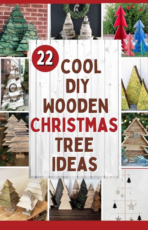 Wood Block Christmas Tree, Wooden Tree Decor, Scrap 2x4 Projects, Wood Christmas Tree Ideas, Small Wood Christmas Tree, Wooden Christmas Tree Ideas, 2x4 Christmas Tree, Wood Tree Decor, Scrap Wood Christmas Tree