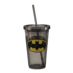 £6 - Amazon.com Vandor Batman Acrylic Travel Cup with Lid and Straw, 18-ounce Work Event Ideas, Batman Collectibles, Makeup Drawing, Cup With Lid And Straw, Program Ideas, Cup With Lid, Batman And Superman, Travel Tumbler, Travel Cup