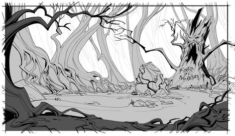 Drawing Backgrounds Ideas Sketch, Tangled Concept Art, Environment Sketch, Tangled The Series, Background Reference, Animation Storyboard, Bg Design, Concept Art World, Background Designs