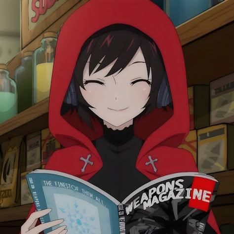 Ruby Rose Pfp, Summer Rose Rwby, Ruby Rose Anime, Rwby Ice Queendom, Rose Pfp, Ice Queendom, Rwby Rose, Cybergoth Anime, Fantasy Craft