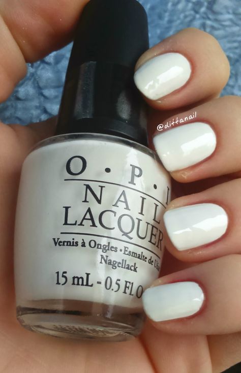 Opi Alpine Snow, Makeup Nails Designs, Glazed Donut, Donut Glaze, Nails Designs, Nail Polish Colors, New Week, White Nails, How To Do Nails