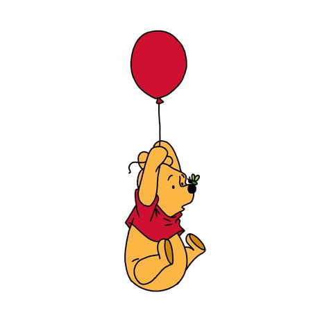 Winnie The Pooh Red Balloon, Winnie The Pooh Widget, Winnie The Pooh Holding Balloon, Winnie The Pooh With Balloon, Pooh With Balloon, Winnie Pooh And Friends, Winnie The Pooh Stickers, Winnie The Pooh Balloon, Winnie The Pooh Tattoos