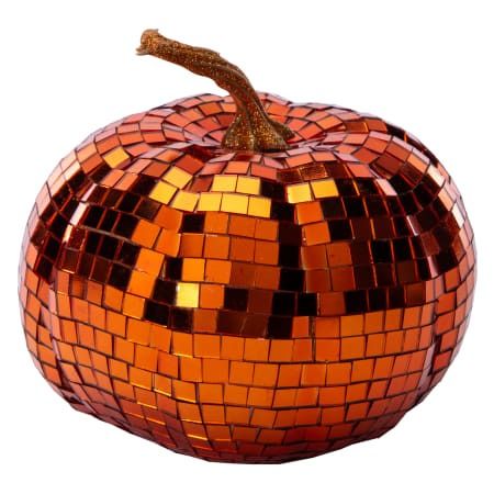 Disco Pumpkin 5.8in x 4.9in | Five Below Disco Pumpkin, Groovy Halloween, Five Below, Mirror Ball, Halloween Decoration, Gourds, Halloween Decor, Halloween Decorations, The Incredibles