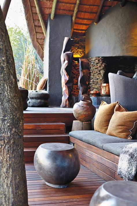 African Interior Design, African Inspired Decor, Baby Furniture Sets, African Interior, Ethno Style, African Home Decor, Luxury Safari, Safari Lodge, African Decor