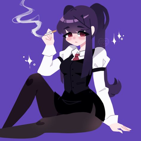 Jill Stingray, Cyberpunk Bartender, Va 11 Hall A, Bartender Outfit, Cute Fanart, Game Aesthetic, Zeus And Hera, Fanart Illustration, Illustration Cute