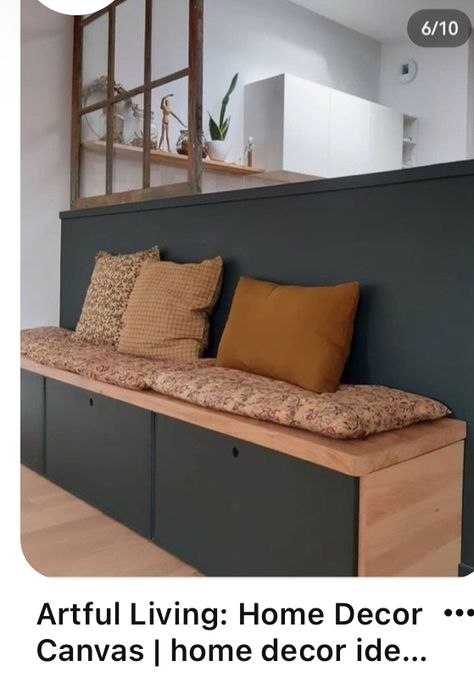 Banquette Table, Banquette Ideas, Dining Room Banquette, Banquette Seating In Kitchen, Banquette Seating, Casa Exterior, Canvas Home Decor, Mudroom Bench, Dining Nook