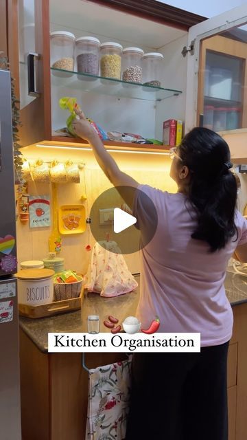 Storage Solutions Kitchen, Organised Kitchen, Meesho Finds, Kitchen Organiser, Showcase Cabinet, Kitchen Storage Boxes, Instagram Kitchen, Sanjay Leela Bhansali, Spice Rack Organiser