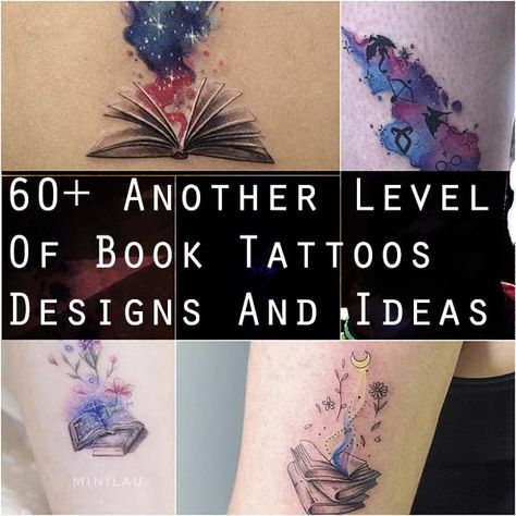 Unique Book Tattoo, Book Tattoo Designs, Small Book Tattoo, Bookworm Tattoo, Book Lover Tattoo, Simple Rose Tattoo, Book Tattoos, Tattoo Over Scar, Butterfly Wrist Tattoo