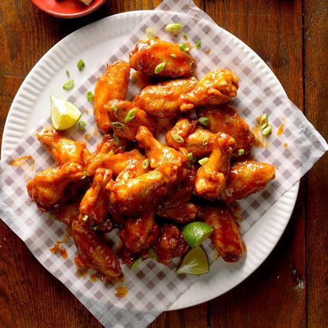 Chili-Lime Chicken Wings Chili Lime Chicken Wings, Lime Wings, Lime Chicken Wings, Chicken Wing Sauce Recipes, Best Chicken Wing Recipe, Glazed Chicken Wings, School Cafe, Wing Sauce Recipes, Chili Lime Chicken