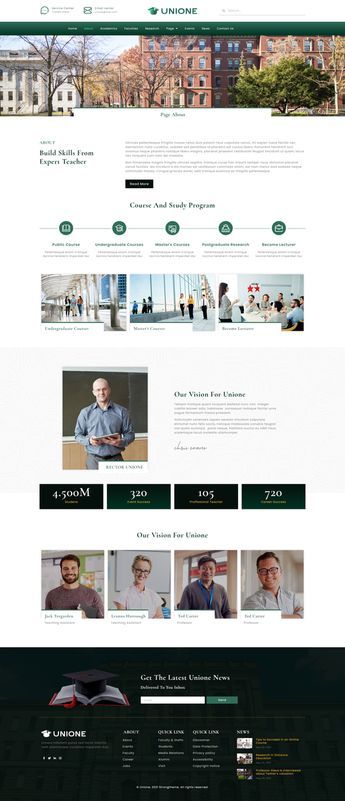 Unione - University Elementor Template Kit University Web Design, University Website Design, Ms Doni, Simple Website Design, Senior Center, International University, Dashboard Ui, Work Project, Simple Website