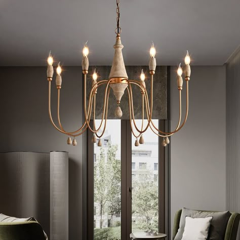 Candle style chandelier